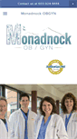 Mobile Screenshot of monadnockobgyn.com